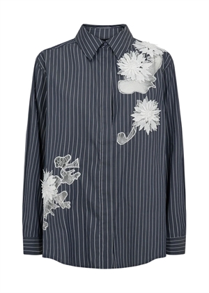 Shir skjorte Dark Grey Copenhagen Muse 